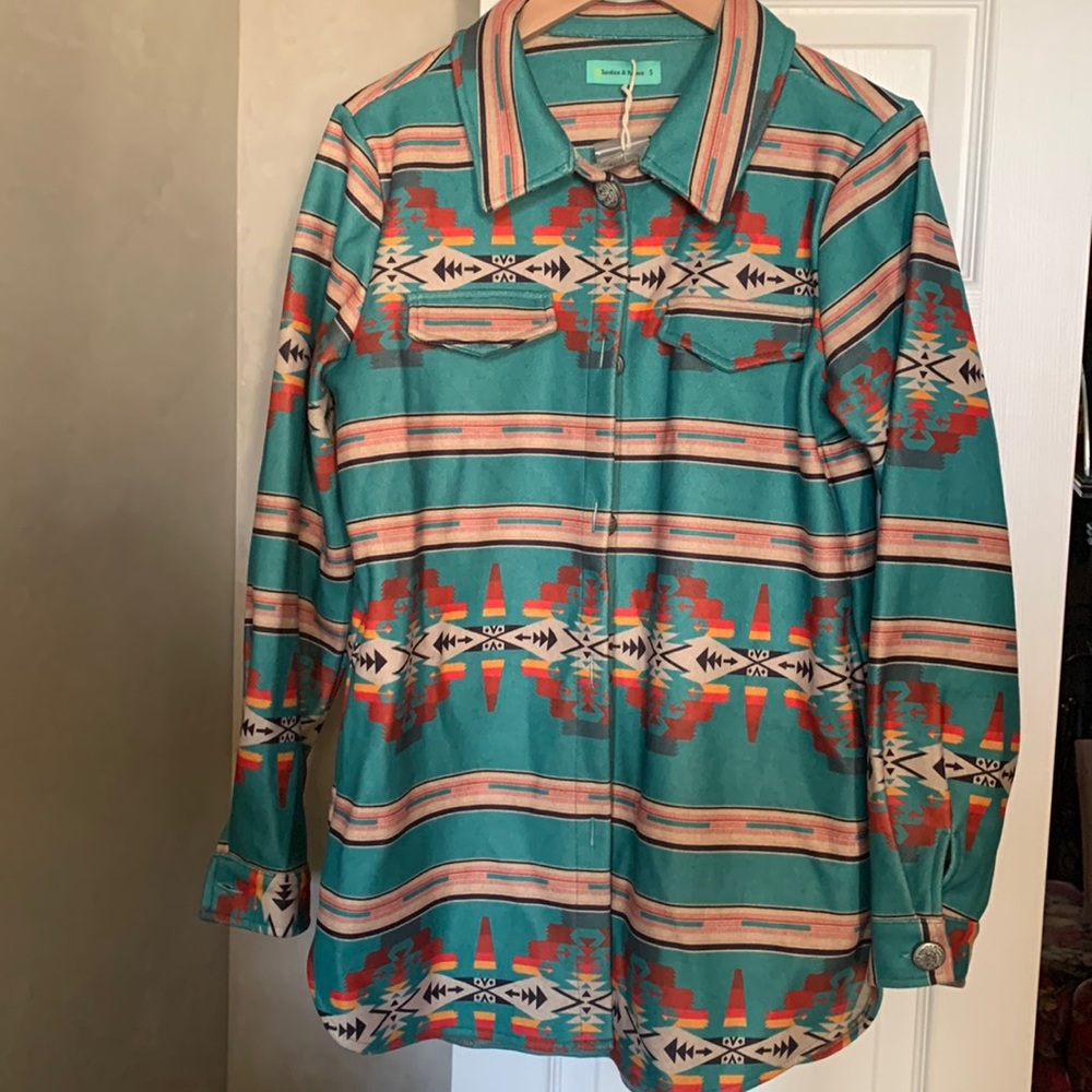 Sunshine and Rodeos Womens Shacket